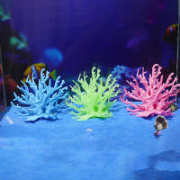 Decoraciones Artificiales Para Acuario Coralline Plantas De PVC Para Decoración De Tanque De Peces Jardín Acuático - details 0