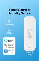 Termómetro Inteligente WiFi Tuya Con Humímetro Para El Hogar Control Remoto Por App Compatible Con Alexa Y Google Home - details 0