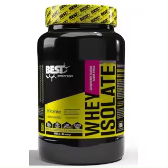 WHEY ISOLATE fresa PROTEINA 90% 1000 gr - 1