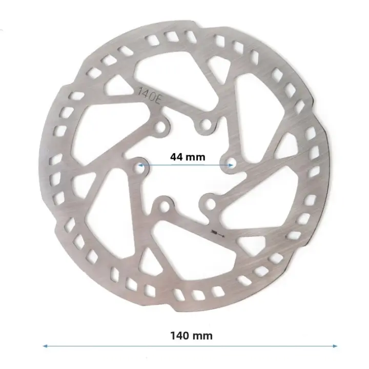 Rotor De Freno De Disco Para Bicicleta Y Scooter Eléctrico 140/160/180/203/220mm Acero Resistente Sistema De Frenado Hydraulico - 1