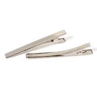 20pcs Clip Para Cabello De Téngara Con Un Solapamiento Para Joyería DIY Accesorios De Metal Aleación De Zinc Tamaños Variados - details 5