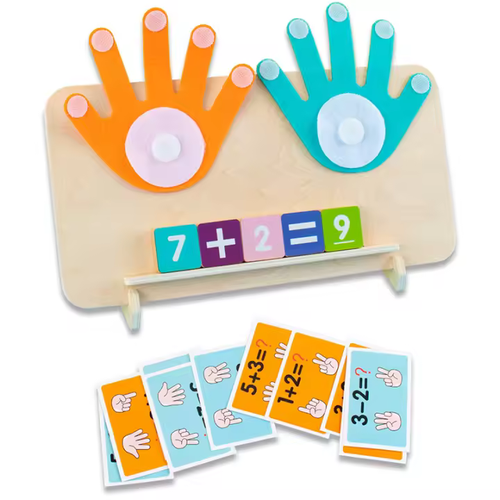 Juguetes Montessori De Madera Para Niños Juguetes Educativos De Conteo Temprano Juego De Inteligencia Para Bebés Y Niños De 3-6 Años - 1