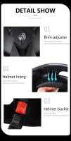 Casco De Motocicleta Profesional Para Motocross Off-Road Para Niños Capacidad De Protección Superior Material Duradero - details 4