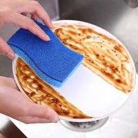 Paño De Limpieza Tríptico De Esponja Y Algodón De Madera Para Cocina Limpieza De Platos Y Ollas Herramienta De Limpieza Ambientalmente Amigable - details 0