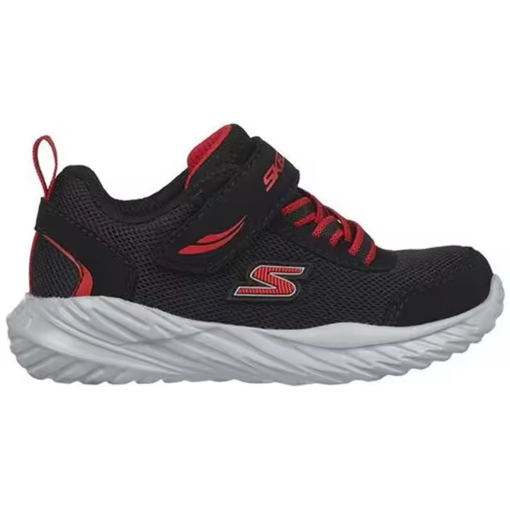 Shoes Sportswear marca Skechers modelo 407308N-Bkrd para niños adolescentes en color negro - 1
