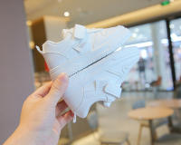 Nuevos Zapatos De Niños Pequeños En Blanco Tenis Deportivos Antideslizantes Suela Suave Primavera Otoño Casual Unisex PU Cuero Transpirable Talla Verdadera - details 8