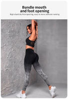 Leggings De Yoga Para Mujer Seamless Push up Deporte Fitness Running Leggings De Cintura Alta Gimnasio Ejercicio Tie Dye - details 5