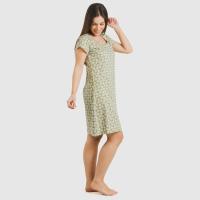 Tramas+ Vestido de Verano 100% Algodón para Mujer,  Manga Corta, Estampado, Fresco y Cómodo – Disponible en Varios Diseños - details 1
