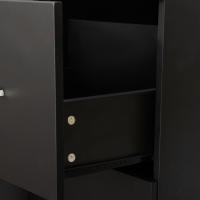 Vinsetto Cajonera de Oficina Mueble Auxiliar para Archivos con 2 Cajones Cerradura de 2 Llaves 5 Ruedas y 2 Frenos para Estudio Despacho Dormitorio 43x45x72 cm - details 7