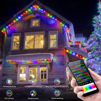 Luz De Hada RGBIC USB 5V 25/20/10M Con Control Remoto Y APP Bluetooth Para Decoración De Árbol De Navidad Y Guirnalda - details 1
