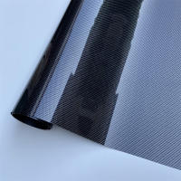 Película De Fibra De Carbono 9D Plateado Oro Brillante PET Para Emparejamiento De Vehículos Motocicletas Techo Alas Traseras Espejos Con Válvula De Escape - details 1