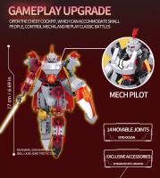 Bloques De Construcción Mecha Manned Sluban Robot Dual Form Joints Móvil Figura Modelo Juguetes Educativos Para Niños Regalo - details 2