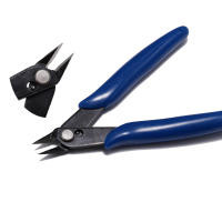 Aguja Multifuncional Abre Anillos Split Herramienta De Joyería Con Mini Tijeras Diagonales Herramientas DIY De Mano Material De Acero Inoxidable - details 5