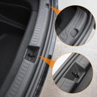 Cubierta De Protector De Puerta Trasera Para Tesla Model Y 2024-2021 En TPE De Goma Antideslizante Protector Anti- Suciedad Y Raspades - details 8