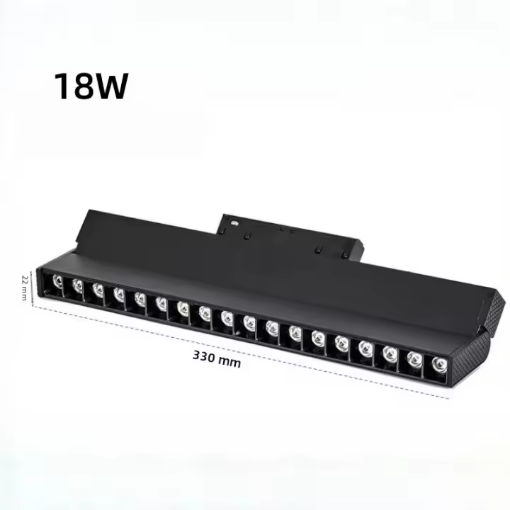 Lámpara De Techo LED Reclinable 12W 18W 24W Magnético En Riel Spot De Inundación Foco De Grille Recessed Para Iluminación Interior DC48V - 1