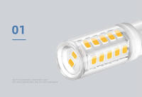 Bombilla LED G9 7W 9W 12W 15W 18W Para Casa Reemplaza Lámpara Halógena 30/40W Voltaje AC110V 220V Luz SMD 2835 Con Vida Útil De 50000 Horas - details 5