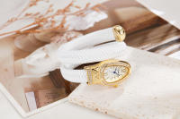 Reloj De Cuarzo Para Mujeres Con Pulsera De Serpiente Y Cuero Diamante Adorno Zodiaco De Moda Personaje Resistencia Al Agua 3Bar - details 7