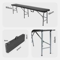 AREBOS Juego de Marquesina Juego de Mesa de Cerveza Mesa de Camping Plegable - details 12
