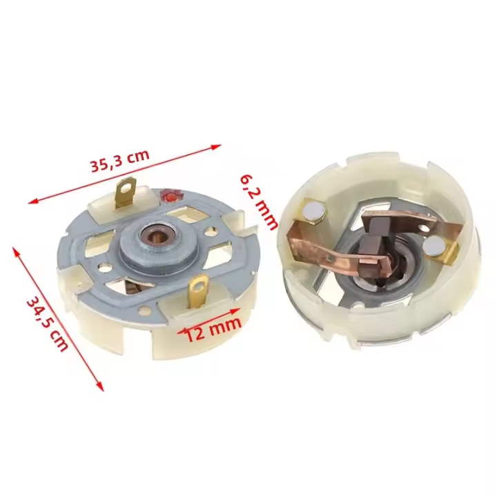 2pcs RS550 Motor Con Cepillo De Cobre Soporte Para Destornillador Eléctrico Y Taladro Accesorios De Herramienta Eléctrica - 1