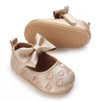Zapatos De Princesa Para Bebé Niña En Lace Blanca Mocasines Con Lazo Y Borde Antideslizante De Goma Primera Calzado Para Caminar - details 196