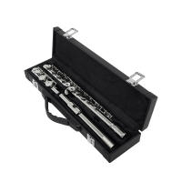 FLUTE TRANVERSAL PROFESSIONAL SLADE 16 TONO C CON CLAVES CERRADAS Y ABERTAS INSTRUMENTO MUSICAL DE CONCIERTO CON Caja Paño De Limpieza Y Guantes - details 3