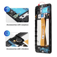 Pantalla LCD De Alta Calidad Para Samsung Galaxy A12 A125F Con Marco Digitizador Táctil Reparación Y Reemplazo De Alta Calidad - details 2