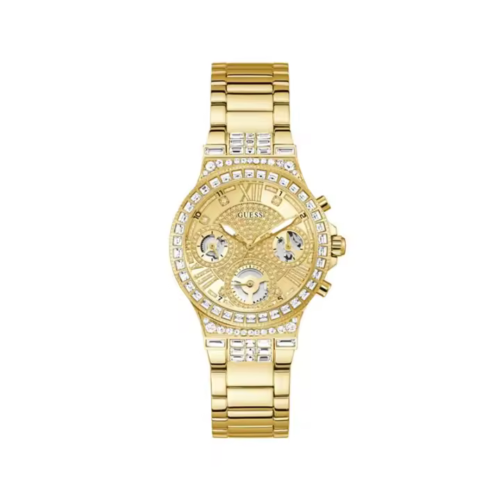 Reloj Analógico de Acero Inoxidable Guess Moonlight GW0320L2 para Mujer - Elegante y Lujoso - 1