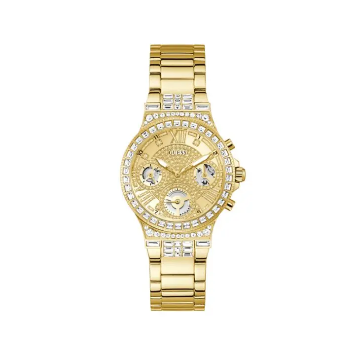 Reloj Analógico de Acero Inoxidable Guess Moonlight GW0320L2 para Mujer - Elegante y Lujoso - 1