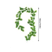 Corona De Hojas De Iva Artificial 7.5 Metros Vines De Plantas Falsas Para Decoración De Hogar Boda Navidad Interior Exterior Jardín Festivales - details 18