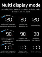 Proyector Digital HD M6S Para Coche Portátil HUD OBD2 Con Pantalla LED Automática Ajuste Plug And Play Monitor De Vehículo - details 8