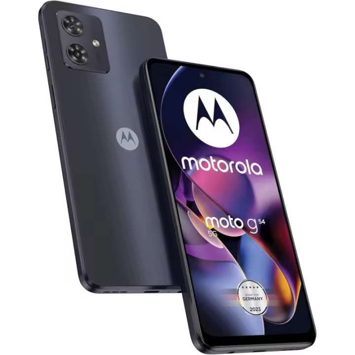 Motorola Moto G54 Smartphone 256GB - Pantalla FHD+ 6.5" - Procesador Dimensity 7020 - 12GB RAM - Batería 5000mah - Cámara 50MP - Android 13 - 1