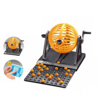 Juego de Bingo Infantil con Ruleta Manual - Incluye 90 bolas numeradas  Juguete educativo para sorteos y premios en fiestas - details 1