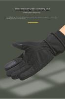Guantes Tácticos De Invierno Para Motocicleta Caza Esquí Deportes Protección Mano Unisex Nylon Y Algodón Guantes Con Dedos Separados - details 3