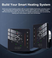 GIRIER Termostato Inteligente ZigBee Para Calefacción Eléctrica Y Boilers De Agua Y Gas Controlador De Temperatura Compatible Con Alexa Y Hey Google - details 0