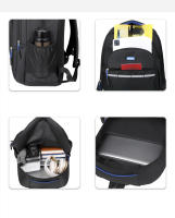 Mochila De Viaje Unisex Gran Capacidad Para Computadora De 16 Pulgadas Mochila De Comercio Casual Con Manija Suave Y Cierre De Cremallera - details 3