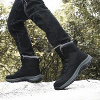Botas De Nieve Para Hombres Invierno Impermeables Cuero Suela De Goma Talla 39-48 Zapatos De Trabajo Caminantes Cálidos - details 12