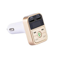 Kit De Manos Libres Para Coche Con Bluetooth FM Transmisor LCD Reproductor MP3 USB Cargador Accesorios Para Coche Negro - details 5