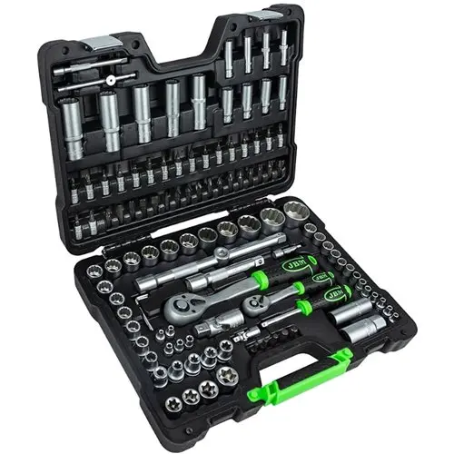 Caja de herramientas 113 piezas vasos de 12 caras JBM 54036 JBM - 1
