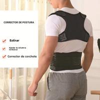 Corregidor De Postura Ajustable Invisível Soporte De Hombres Para Hombres Mujeres Adultos Y Niños Entrenador De Postura Corregidor De Espalda Y Clavícula - details 0