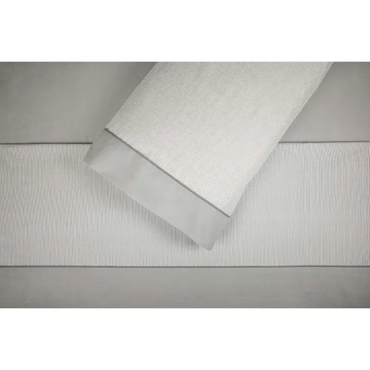 Burrito Blanco Juego Sábanas 50% Algodón Modelo 297 Cama 135. - 1