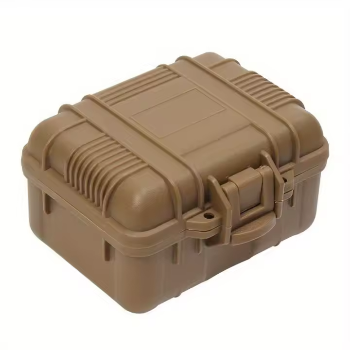 Caja Protectora Con Espuma Antigolpes Para Almacenamiento Al Aire Libre De Artículos Fragiles Cámara Binoculares Herramientas Pequeñas - 1