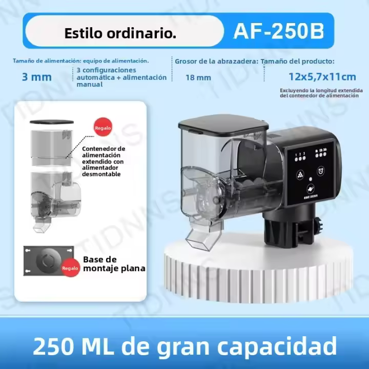 Jebao Alimentador De Acuario Automático Con Pantalla LCD Timer Ajustable Accesorios Para Tanque De Peces Sin Batería Incluida - 1