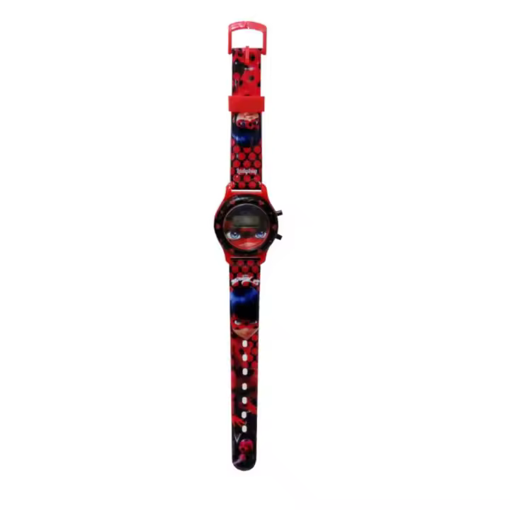 Ladybug Reloj de Pulsera 60372 Rojo con Estampados Divertidos para Niña - 1