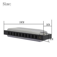 Harmonica 10 Agujeros 20 Tonos En Clave De C Y G Orquesta De Bocina Madera Instrumento Musical Adecuado Para Enthusiasts De La Música - details 17