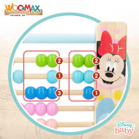 WOOMAX - Ábaco de madera Disney Baby 30 cm, juguete educativo con cuentas de colores, Mickey, Minnie, Donald, Daisy, Pluto, ábacos infantiles, juego preescolar, juguetes para bebés 12 meses - details 1