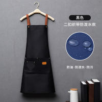 Aguasaloza Chaleco De Hombro Para Hombres Y Mujeres Apron De Cocina Para Salon De Belleza Barbacoa Limpieza Delantal De Algodón Sin Mangas Estilo Sencillo - details 10