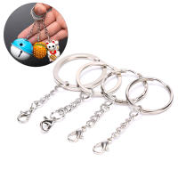 10Pcs Conjunto De Hebjes Para Llaves Con Cierre De Langosta Y Anillo Redondo Connectores Gancho Para Fabricación DIY De Joyería Accesorio De Cadena De Llaves - details 0