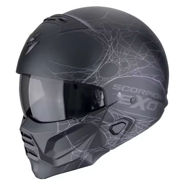 Scorpion Casco Convertible Exo-combat Ii Spiderweb - 1