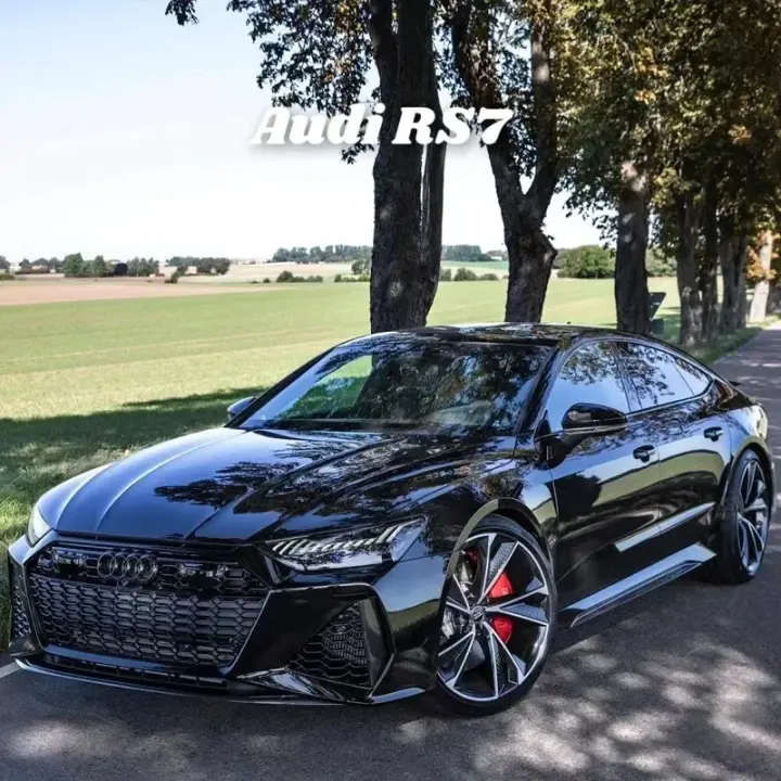 Audi RS7 Coupe De 1:24 En Escala Coche De Juguetes De Metal Con Sonido Y Luz Modelo De Coche Deportivo Para Colección Y Regalo Para Niños - 1