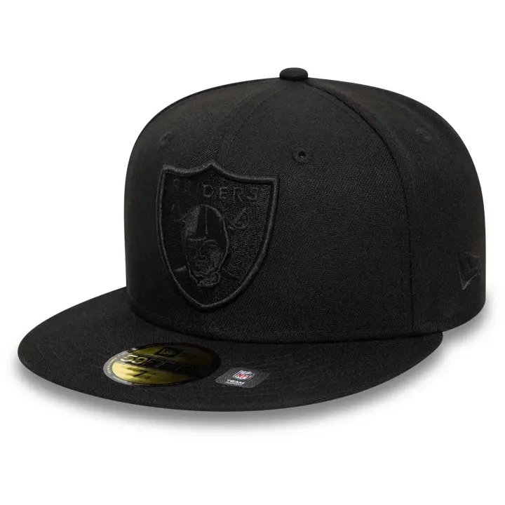 Gorra New Era 59Fifty Las Vegas Raiders para hombre en color negro - 1